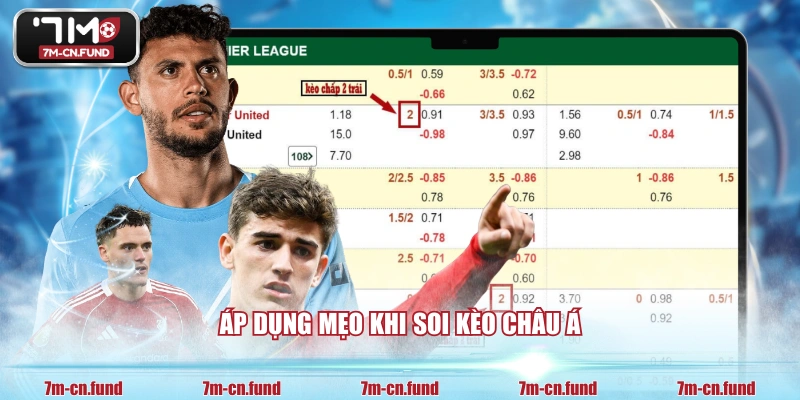 Áp dụng mẹo khi soi kèo châu Á